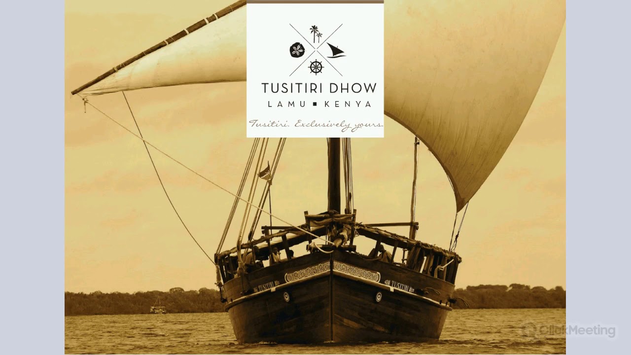 Atta Webinar: Enasoit Camp and Tusitiri Dhow
