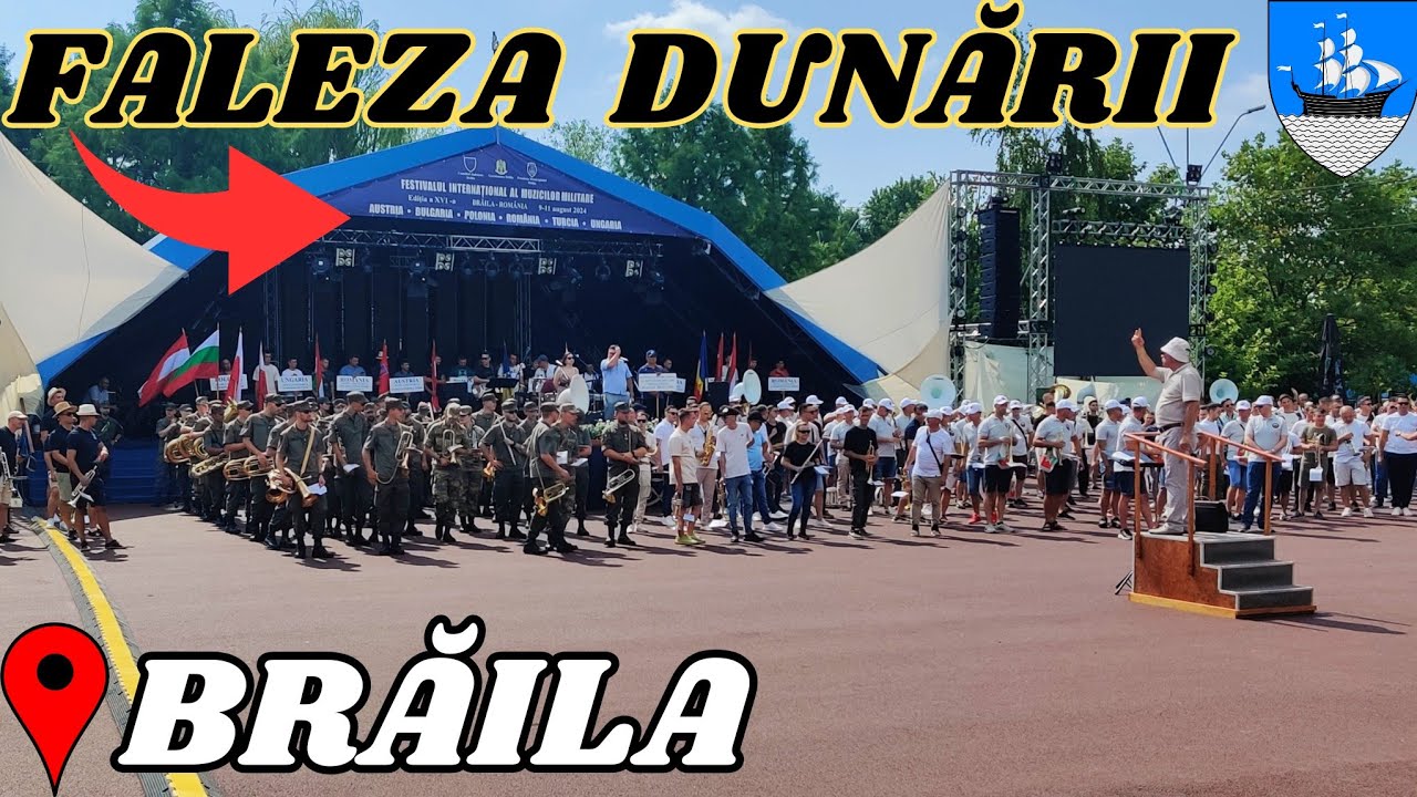 🎂Zilele #Brăilei pe Faleza Dunării 🎉