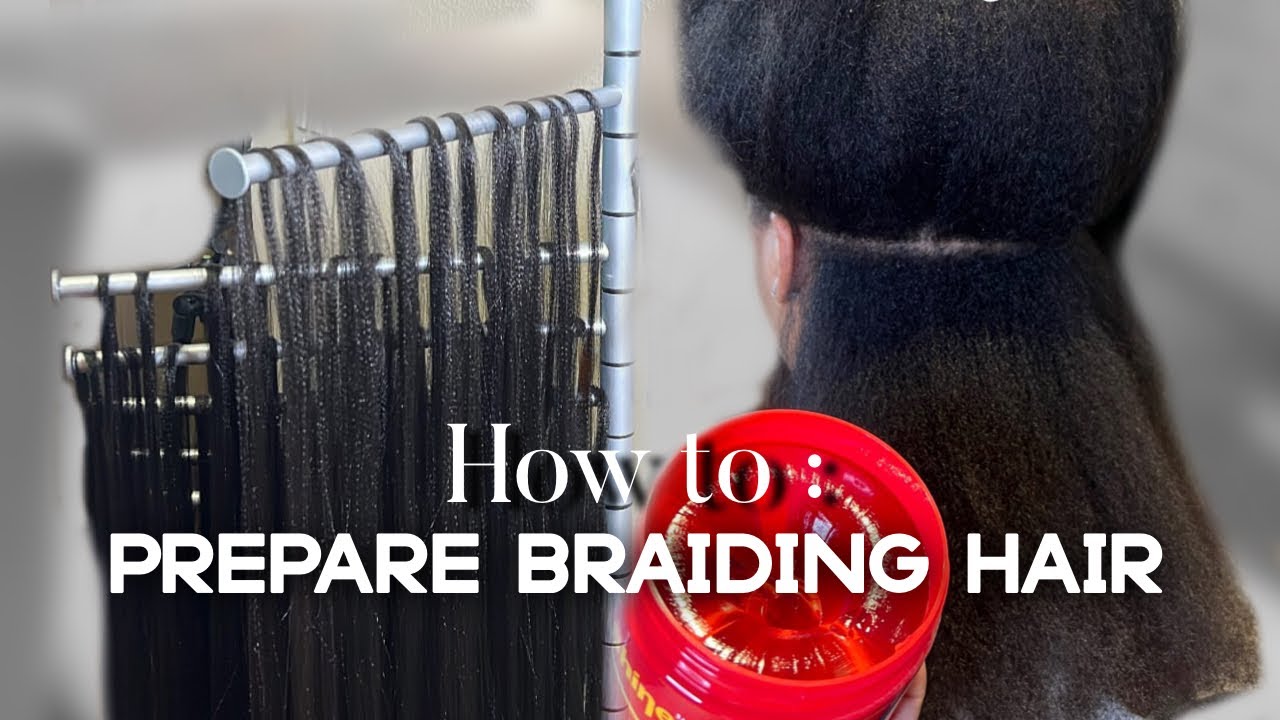 How to prepare braiding hair. Large knotless braids. Best Braiding Hair to Use