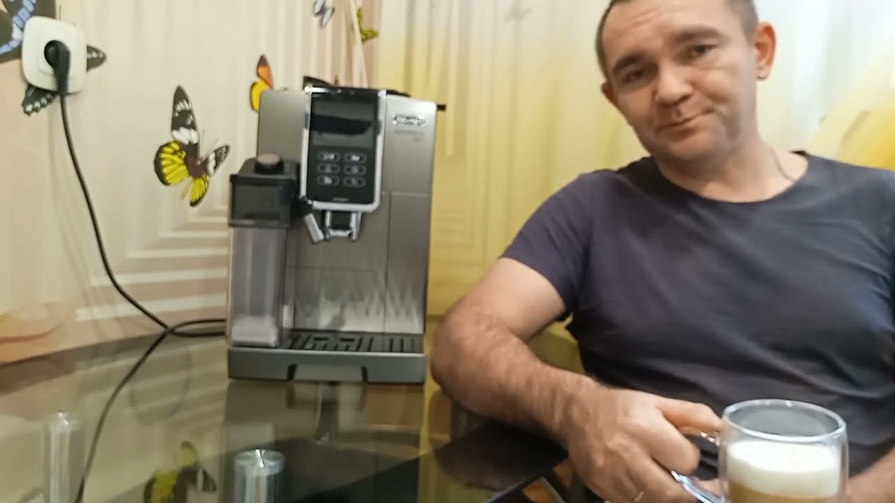 Кофемашина Delonghi dinamica plus. Для любителей кофе и кофейных напитков #кофе#кофемашина #delonghi