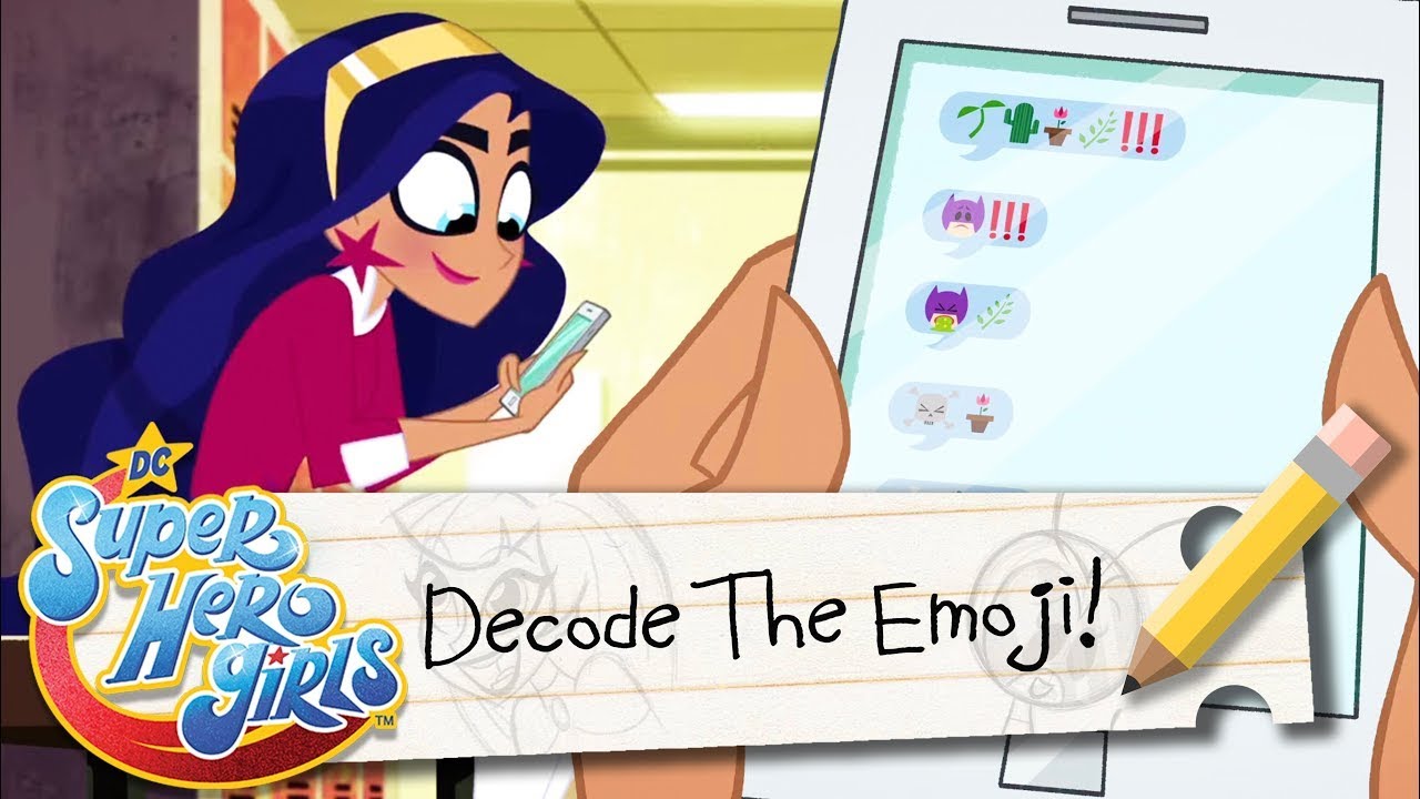 Decode The Emojis! | DC Super Hero Girls