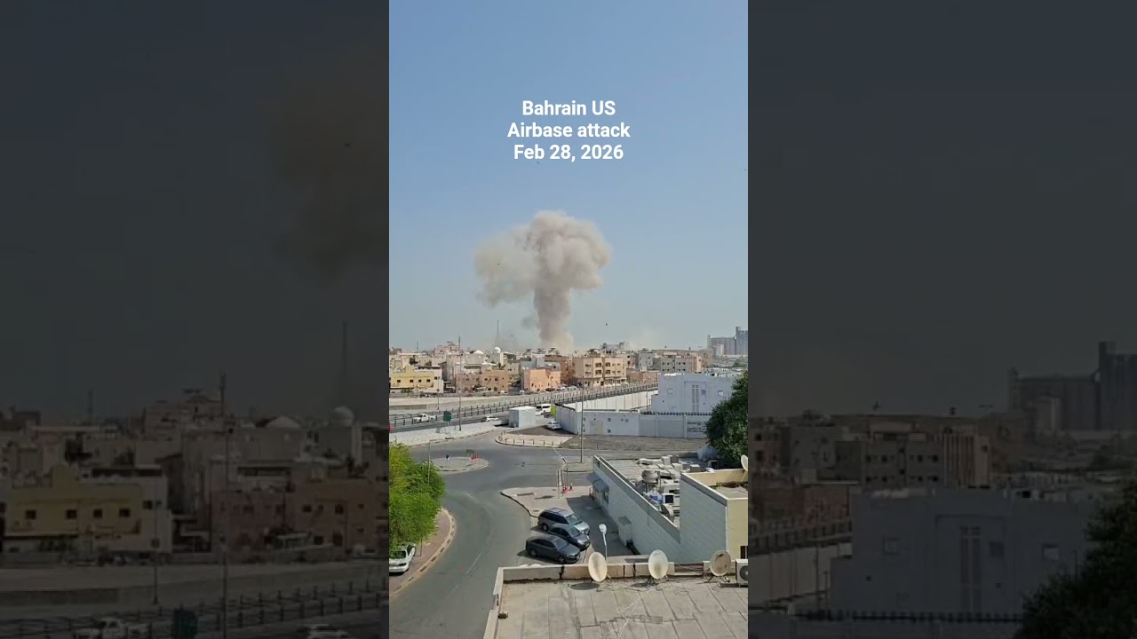 Иран только что атаковал американскую военно-морскую базу в Бахрейне #ИранСША #иран #США #война #...