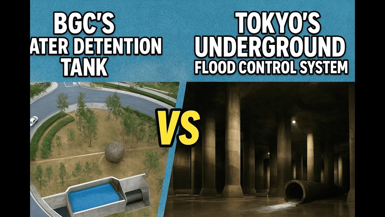 Battle Beneath the City: BGC&rsquo;s Water Tank vs Tokyo&rsquo;s Underground Flood Control System
