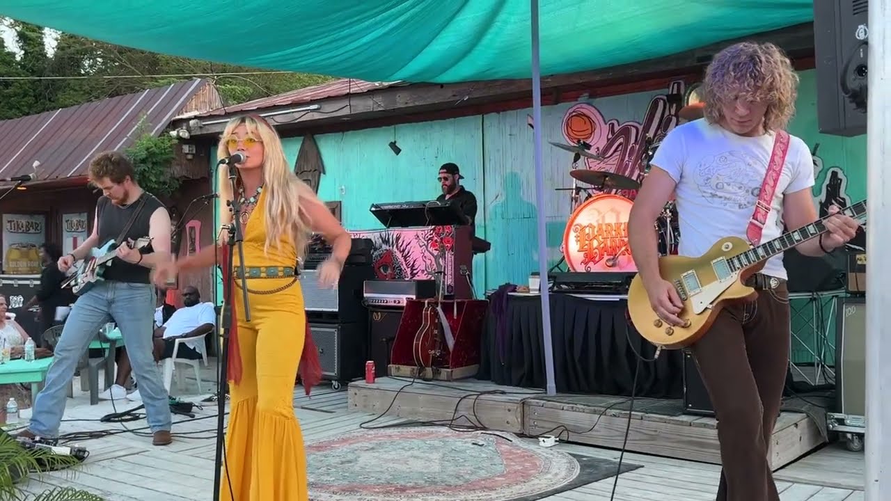 Peace, Love, Rock n’ Rollin’ by Parker Barrow at the Tiki Bar 5/24/24  @Weareparkerbarrow