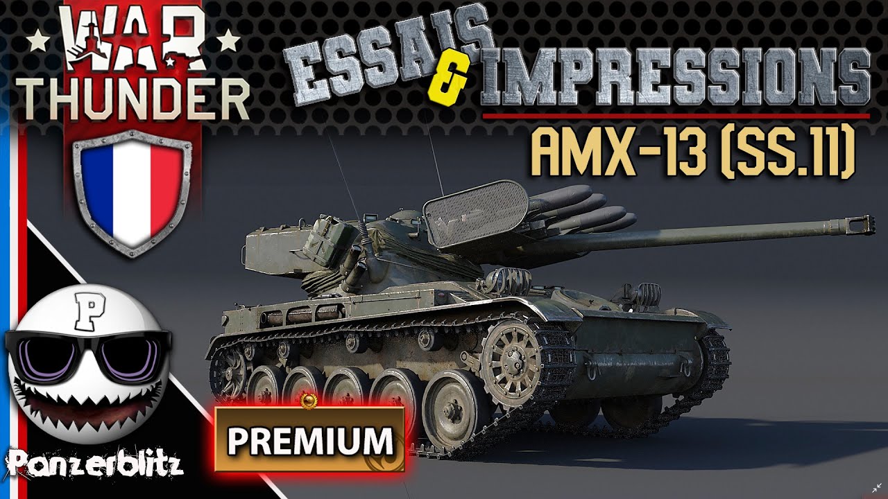 CHAR FRANCAIS AMX-13 (SS.11) - OPERATION MISSILES - WAR THUNDER