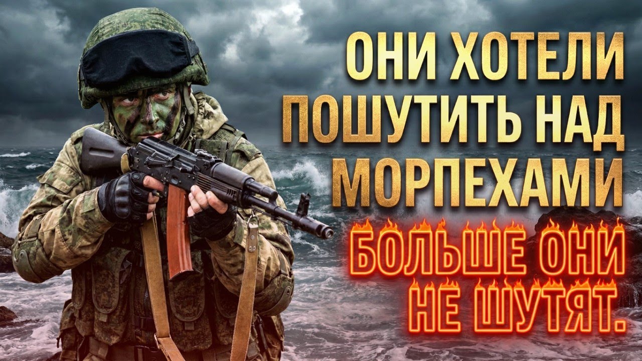 Шутки в сторону! Разведка РФ устроила «сюрприз» морпехам на полевом выходе