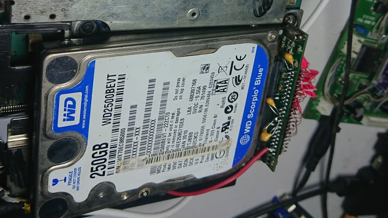 SOLUCIÓN DEL ADAPTADOR DE IDE A SATA, PS2 SLIM 70XXX