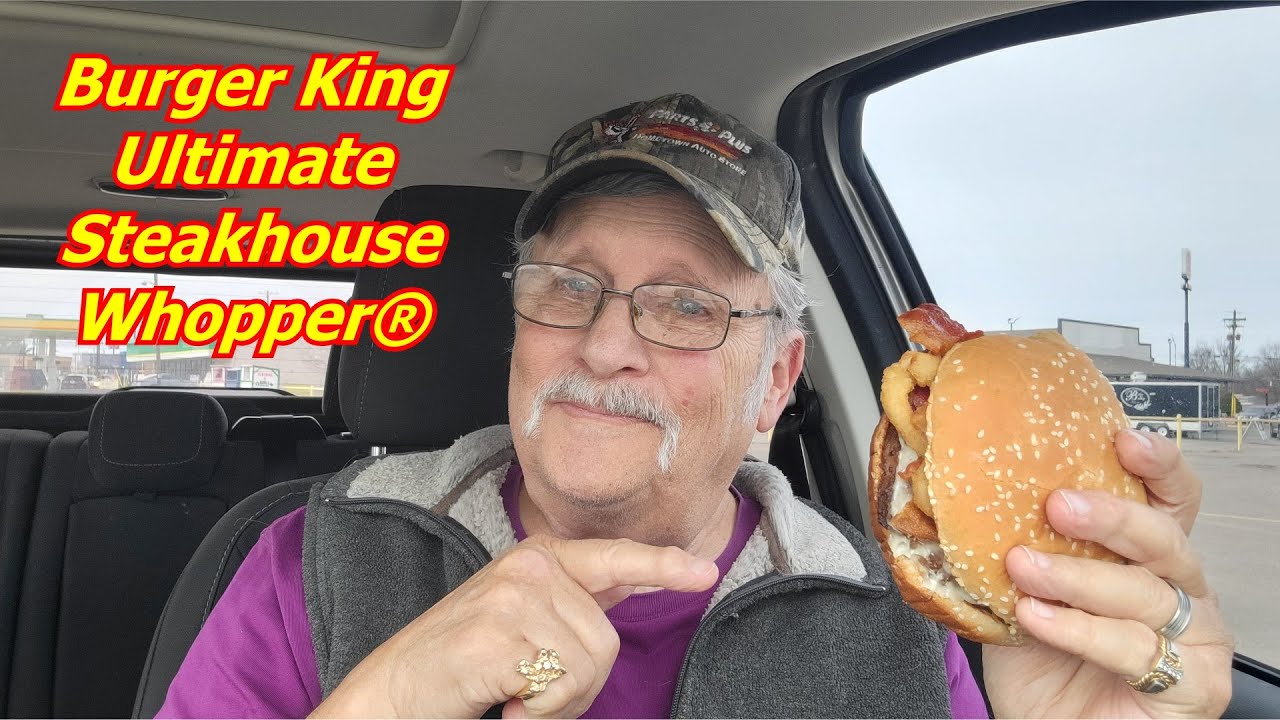Обзор и дегустация бургера Whopper® Ultimate Steakhouse от Burger King: Вкусно ли это?