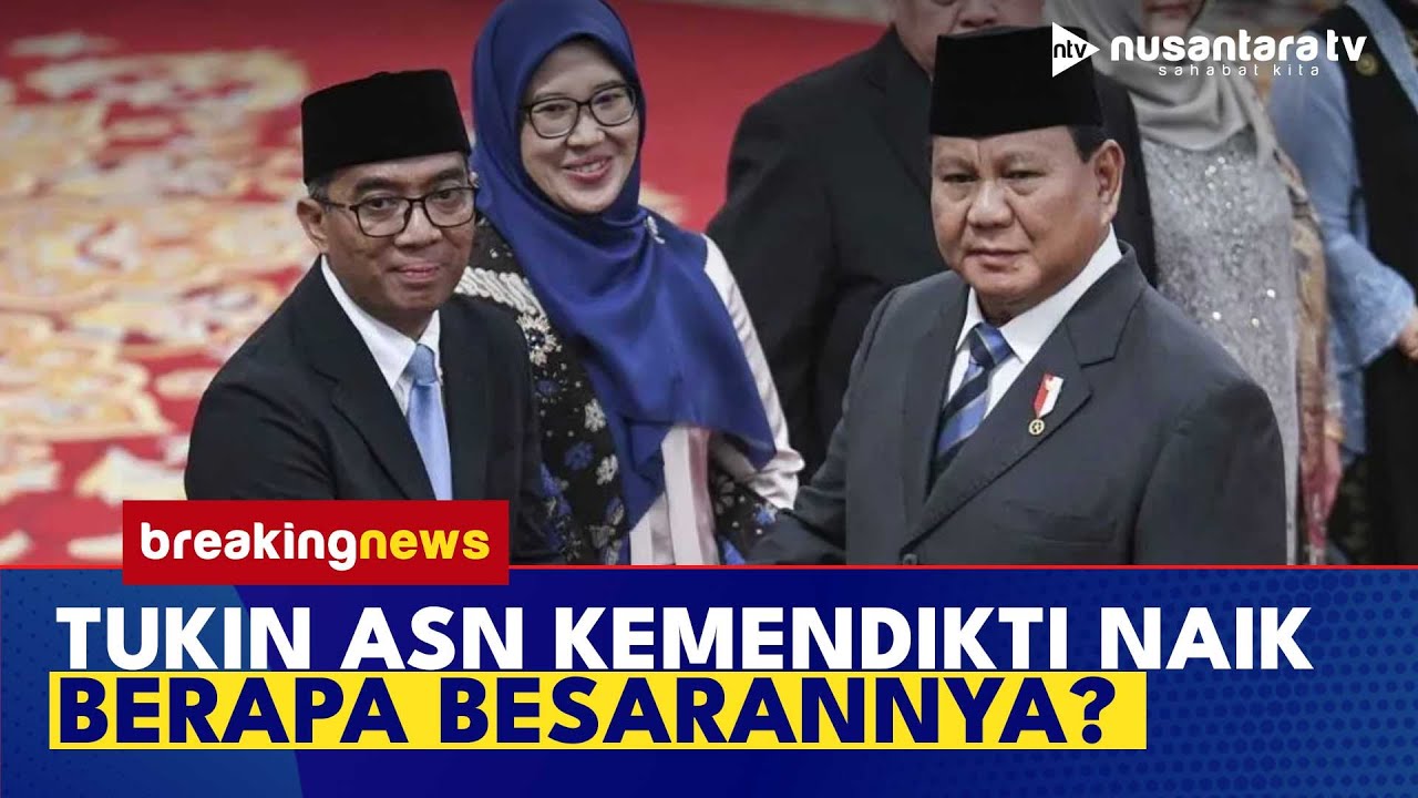 [LIVE] Prabowo Resmi Naikkan Tukin ASN Dosen Kemendikti, Berapa Besarannya? | NTV