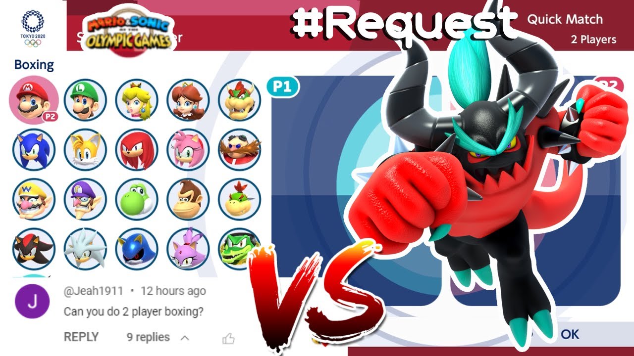 Zavok VS All Character | Gameplay (2 Players) | MARIO AND SONIC AT THE OLYMPIC GAME TOKYO 2020