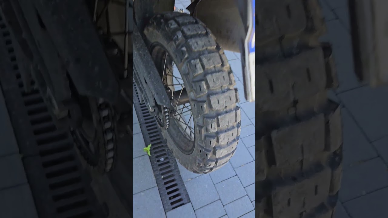 Opony Motoz po 9.000 km na dużym ADV