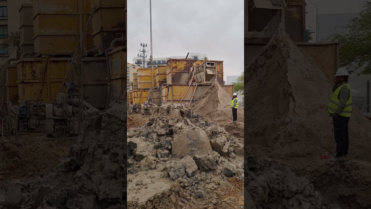 Slurry element excavation in Eilat, Israel, for the future hotel 'Astral Lite'  01/04/2025