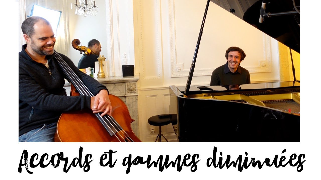Oscar Peterson - People - accords & gammes diminués - Le révélé des relevés n°2 (1/4)