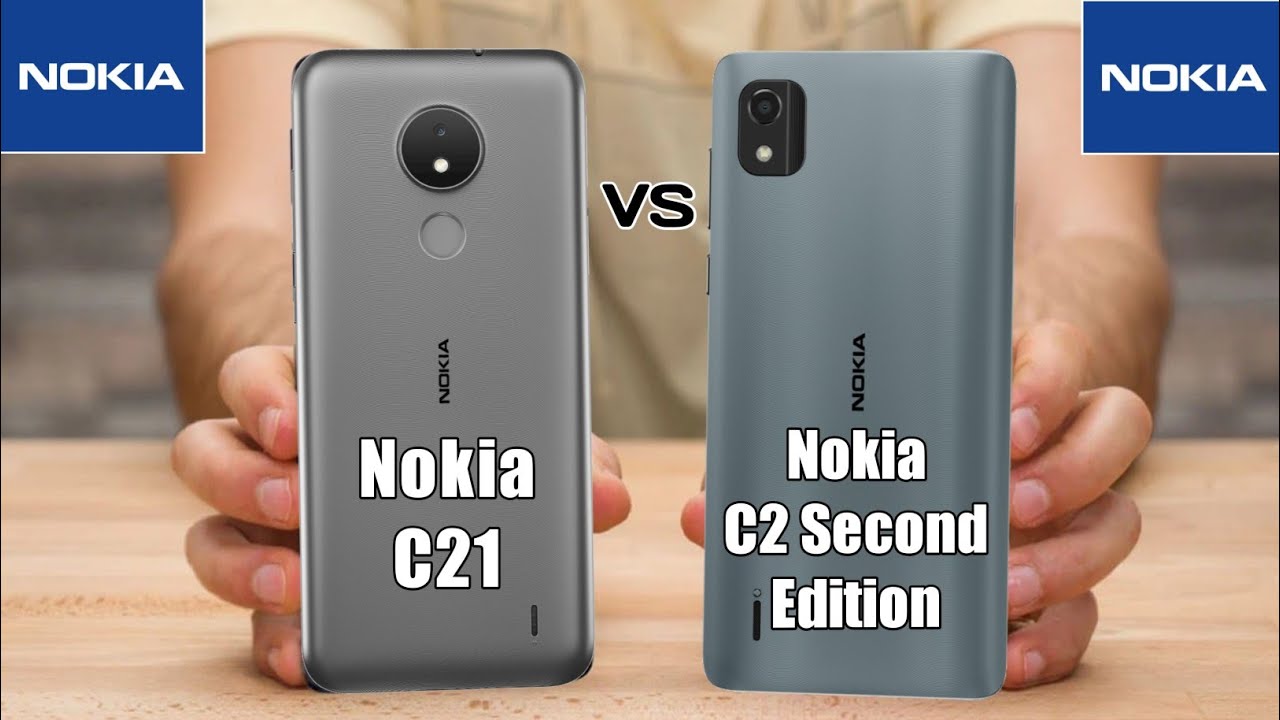 Nokia C21 Vs Nokia C2 Second Edition