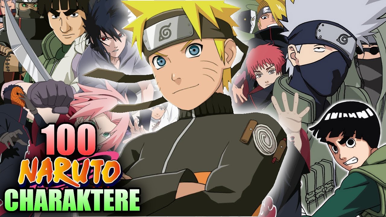 100 NARUTO CHARAKTERE IN 12 MINUTEN