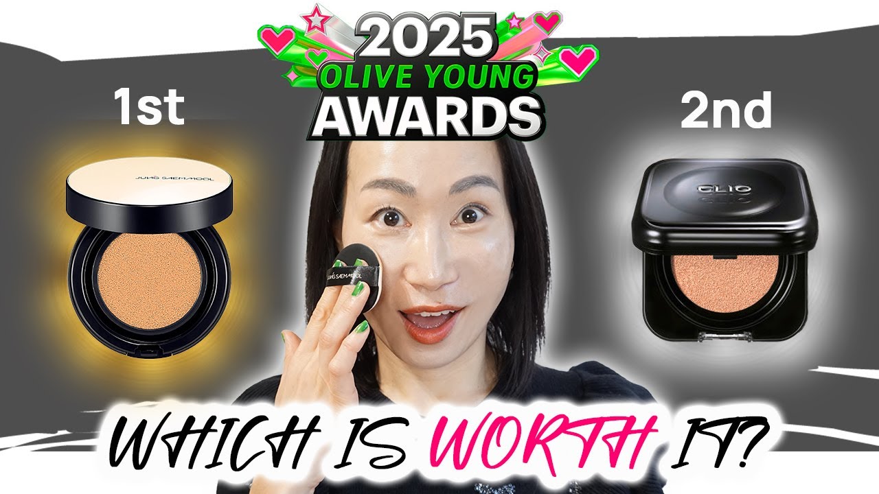 2025 Olive Young Award-Winning Korean Cushions Review 👉 Worth it? + More Top Picks