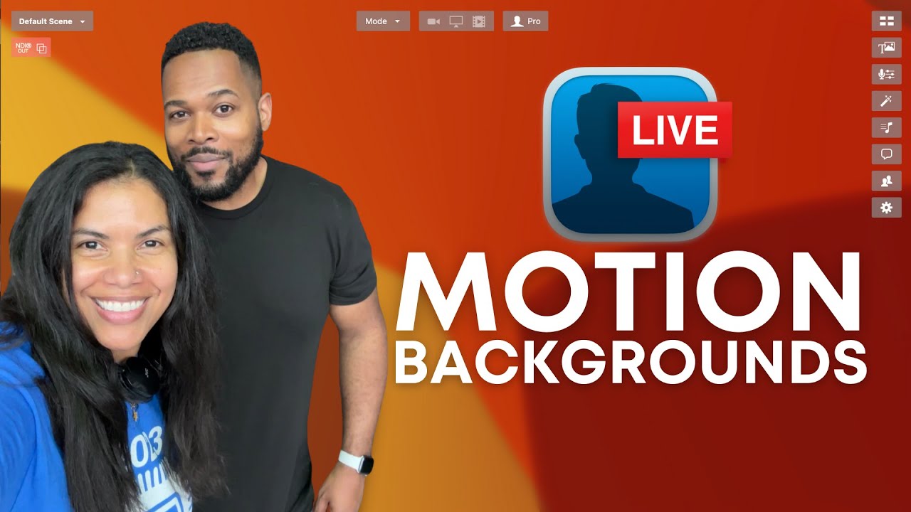 Creating Custom Motion Backgrounds with Ecamm | BuildingBlocks with ana and Fuljens