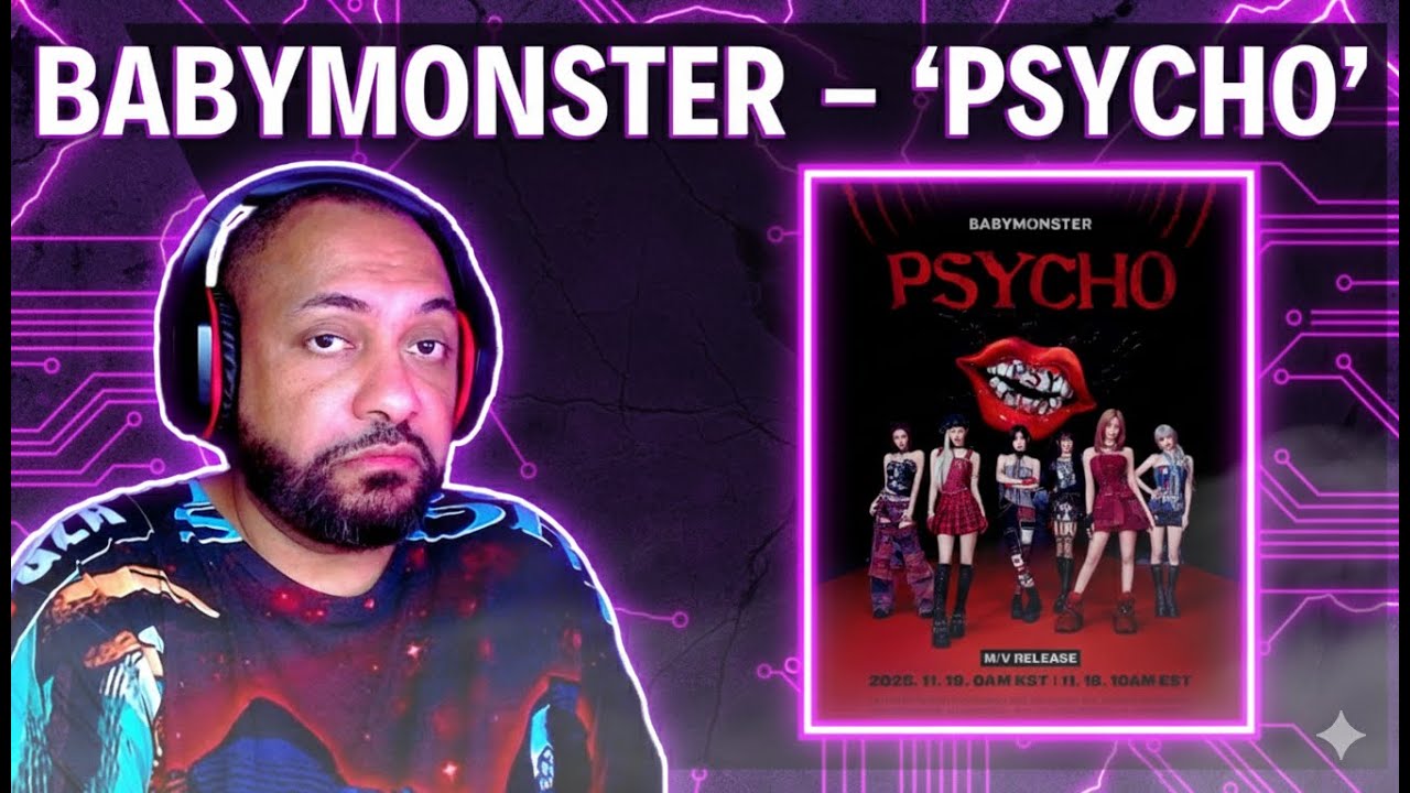 ПЕРВАЯ РЕАКЦИЯ НА | BABYMONSTER - Клип &laquo;PSYCHO&raquo;