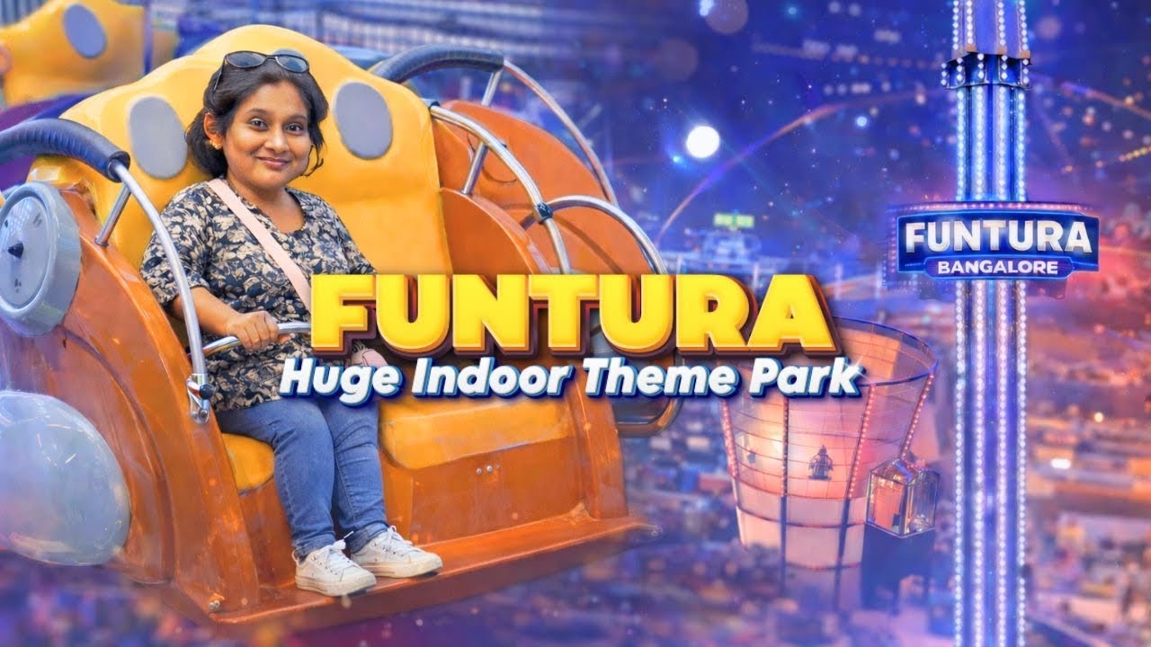 Biggest INDOOR Amusement Park 🤯 | Funtura Lulu Mall Bangalore Price 