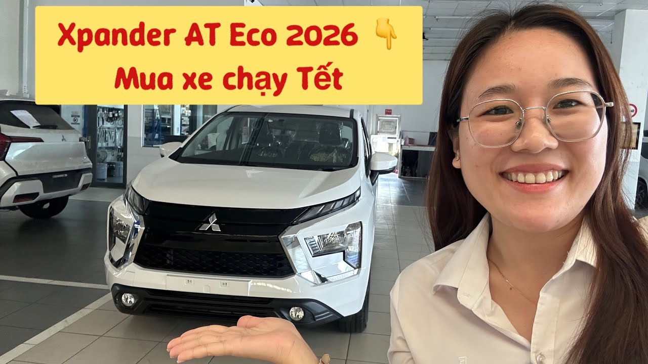 Xpander AT Eco mới 2026 đã cập bến | Mua xe cày dịp Tết #xpander #mitsubishitayninh 