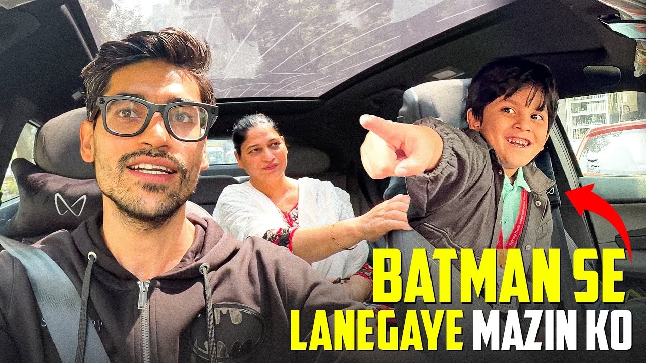 Batman Dekh Ke Mazin Khush Ho Gaya - VLOG
