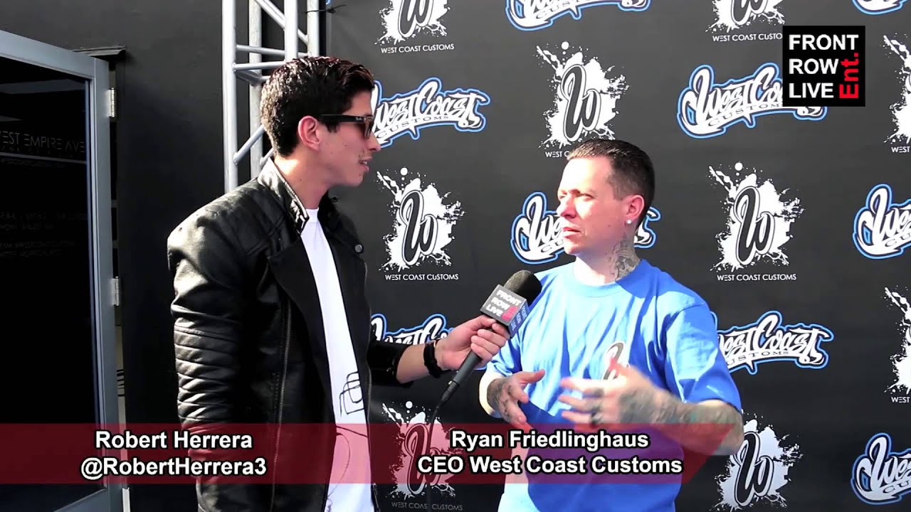 Ryan Friedlinghaus talks Justin Bieber BatSUV & West Coast Customs w/ @RobertHerrera3