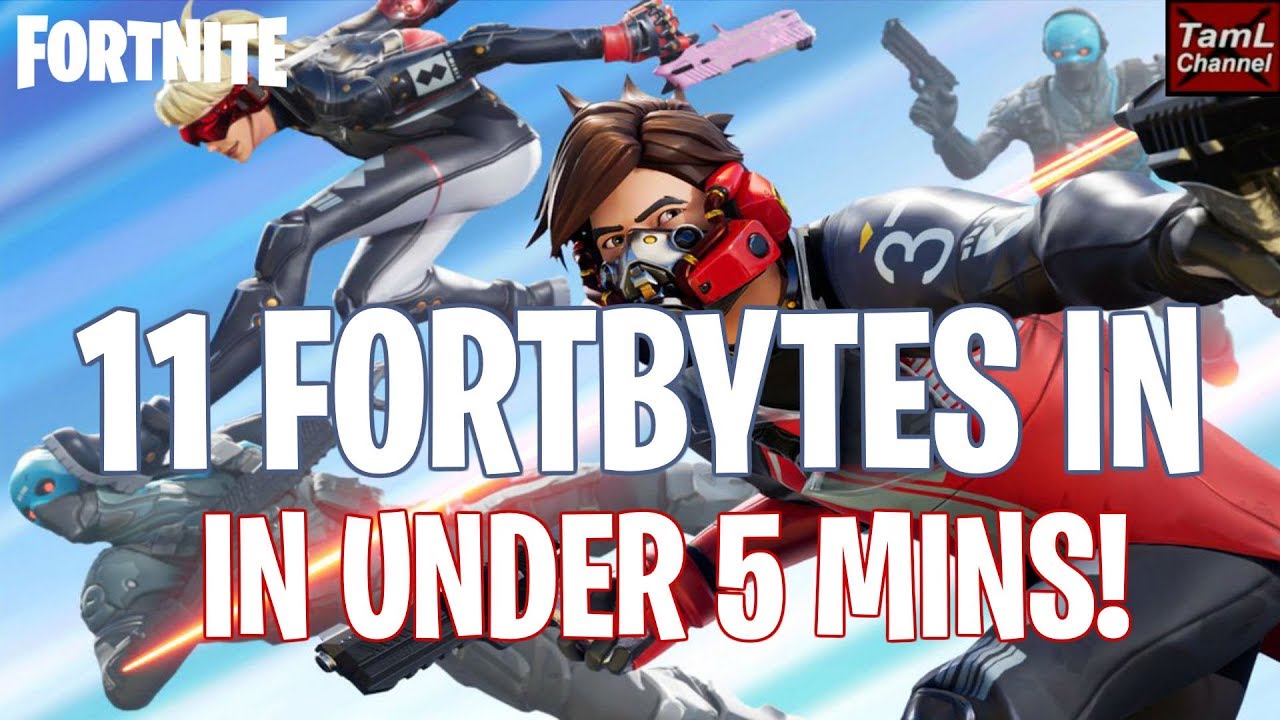 11 Fortbytes in Under 5 mins! (Fortnite)