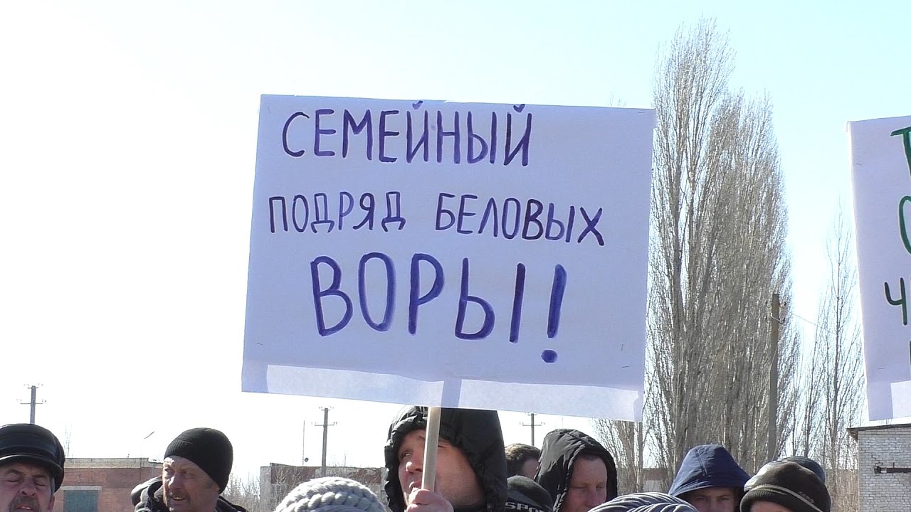Митингующие в Терновке потребовали отставки префекта Беловой за её &laquo;злодеяния&raquo;