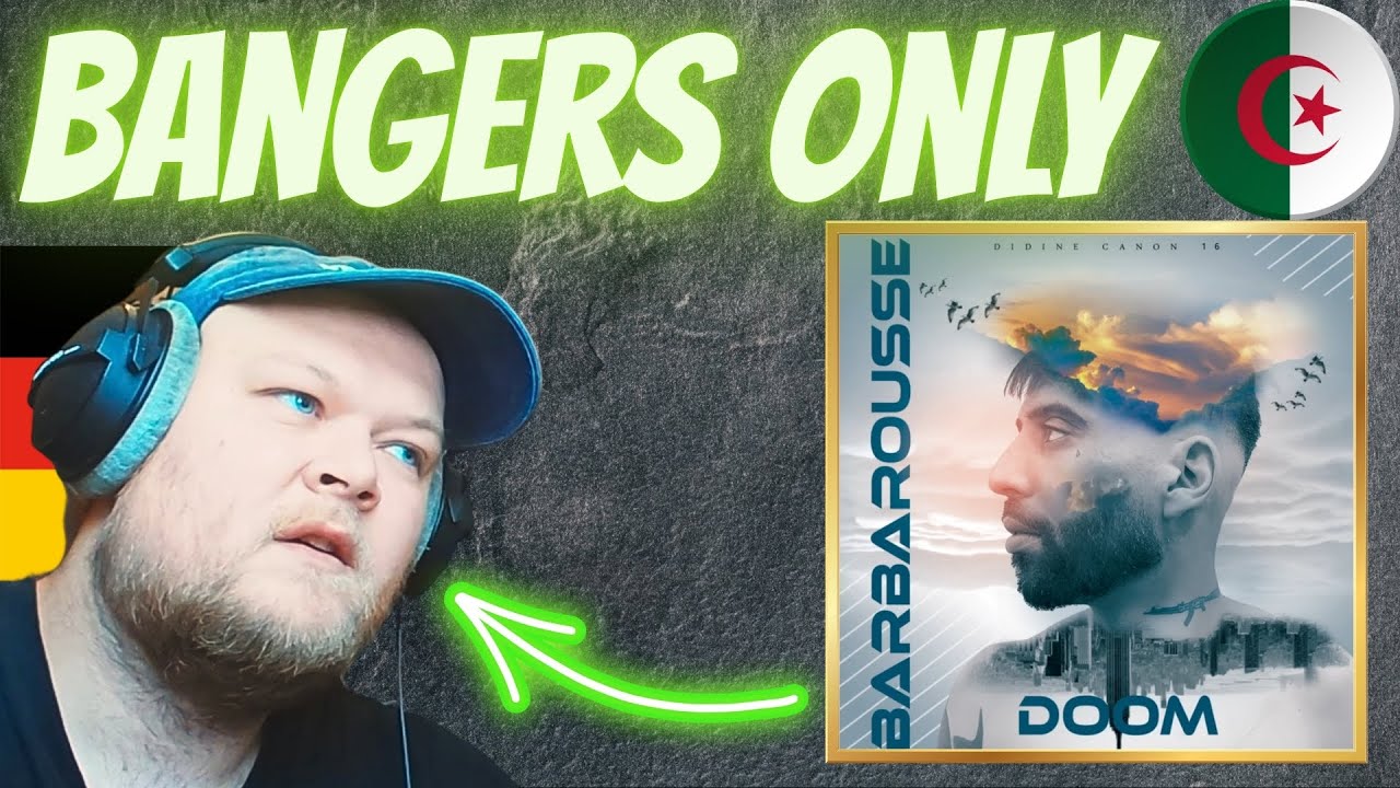 🇩🇿 Foreigner Reaction | Didine Canon 16 - EP Barberousse | Intro | Identity ft. Smoker | Doom
