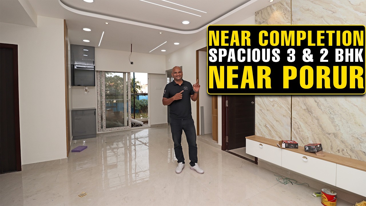#1656 Near Completion 2 & 3 BHK near Porur For SALE