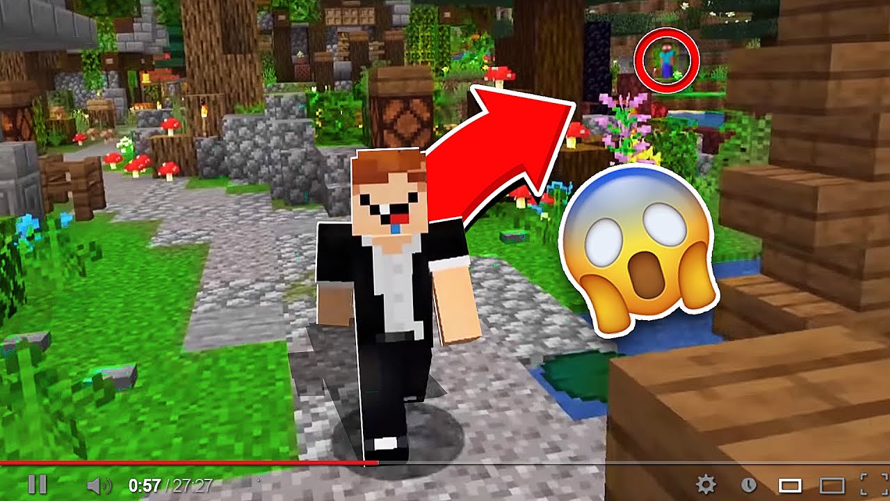 🔥 HEROBRINE apareceu no VÍDEO do DAVI - CRAFT GAMES