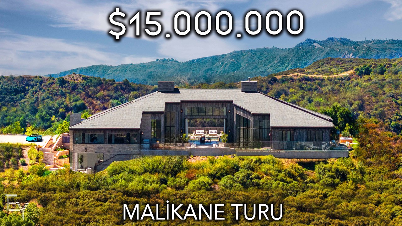 $15.000.000'lık İnanılmaz Manzaraları Olan Mega Malikane Turladık!
