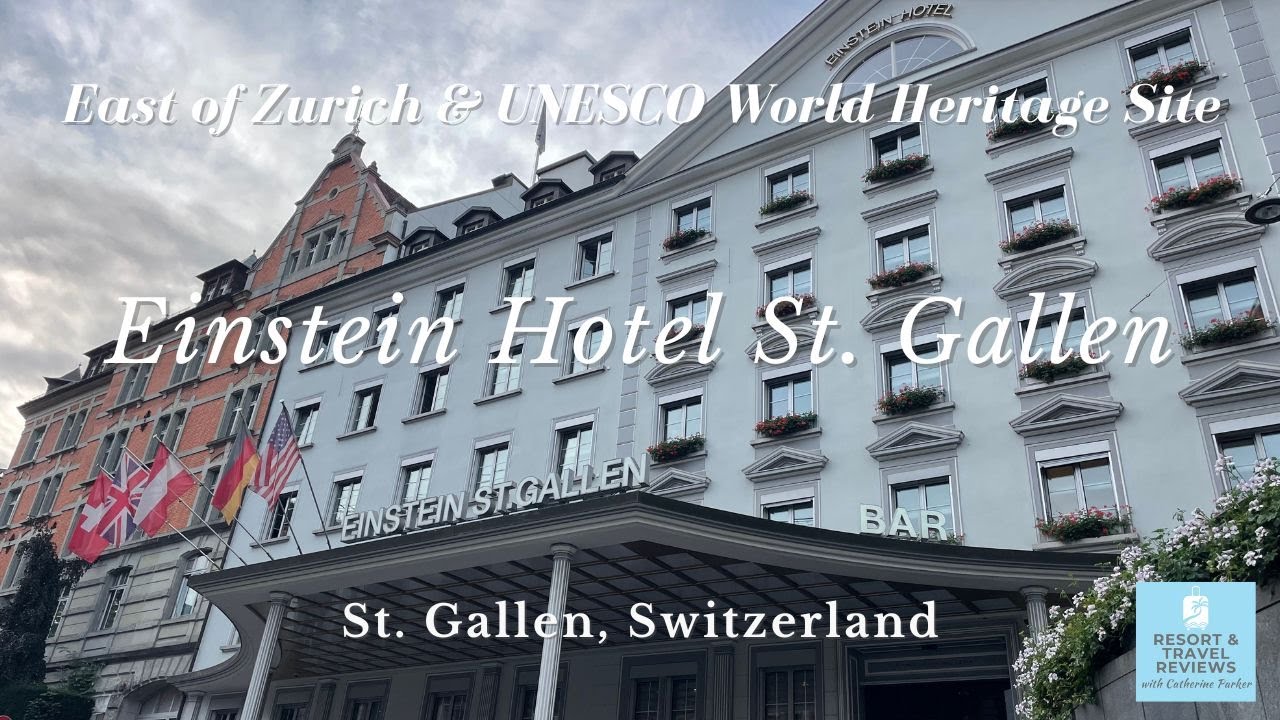 Побалуйте себя отдыхом в отеле Einstein St. Gallen с видом на Старый город