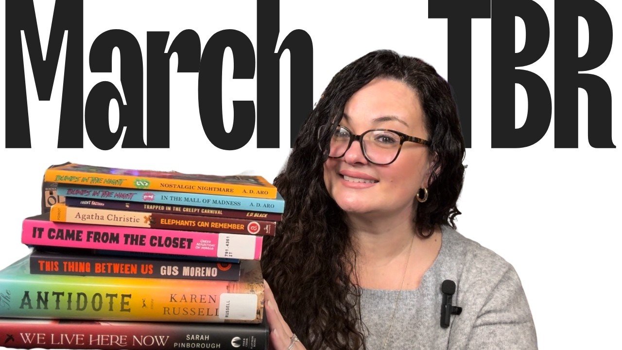 March TBR 💜💀 Horror, Middle Grade, Thrillers, & Classics to celebrate my Birthday month! 🎂✨