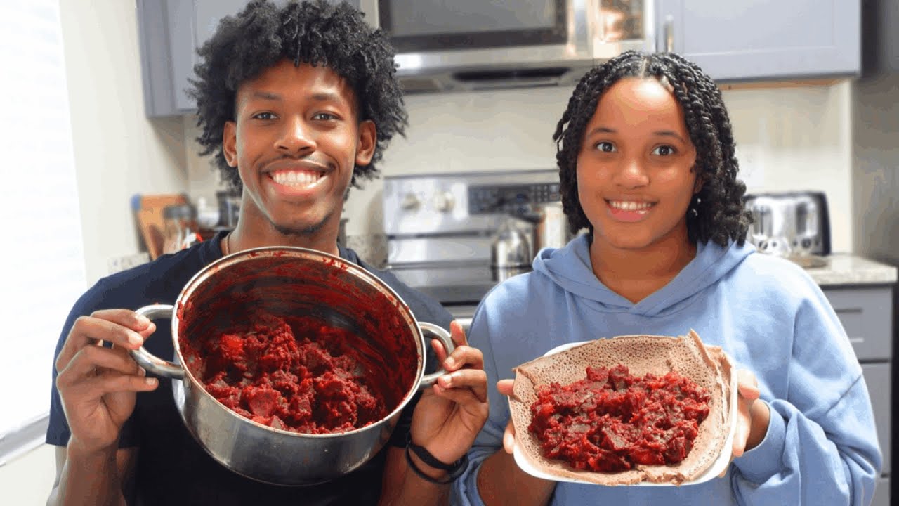 Ethiopian Vegetarian Beets Stew! (Key Sir Alicha)