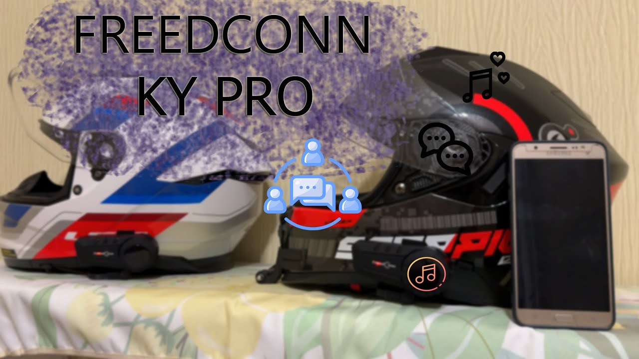 FREEDCONN KY PRO /// ЯК ПІДКЛЮЧИТИ ДВА ШОЛОМИ ДО ОДНОГО ТЕЛЕФОНУ ///