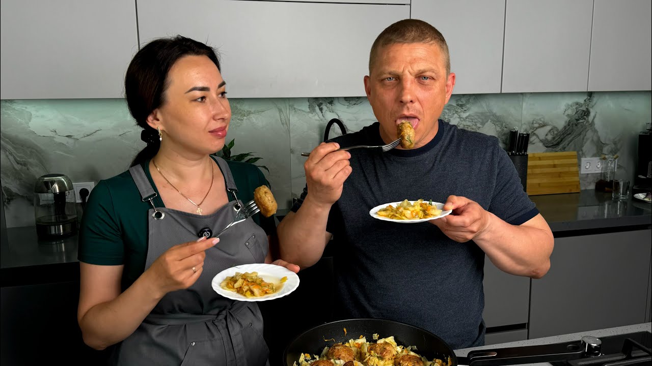 Просто Капуста и фарш! Боже, как ВКУСНО ! Рецепт , который всегда выручает ! Ужин без хлопот 
