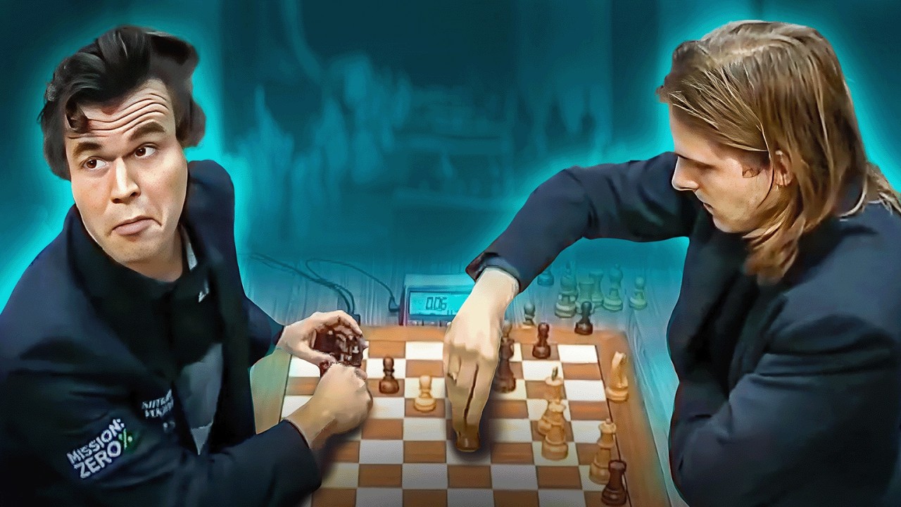 LA MEJOR PARTIDA RELÁMPAGO de MAGNUS CARLSEN (HISTÓRICO)