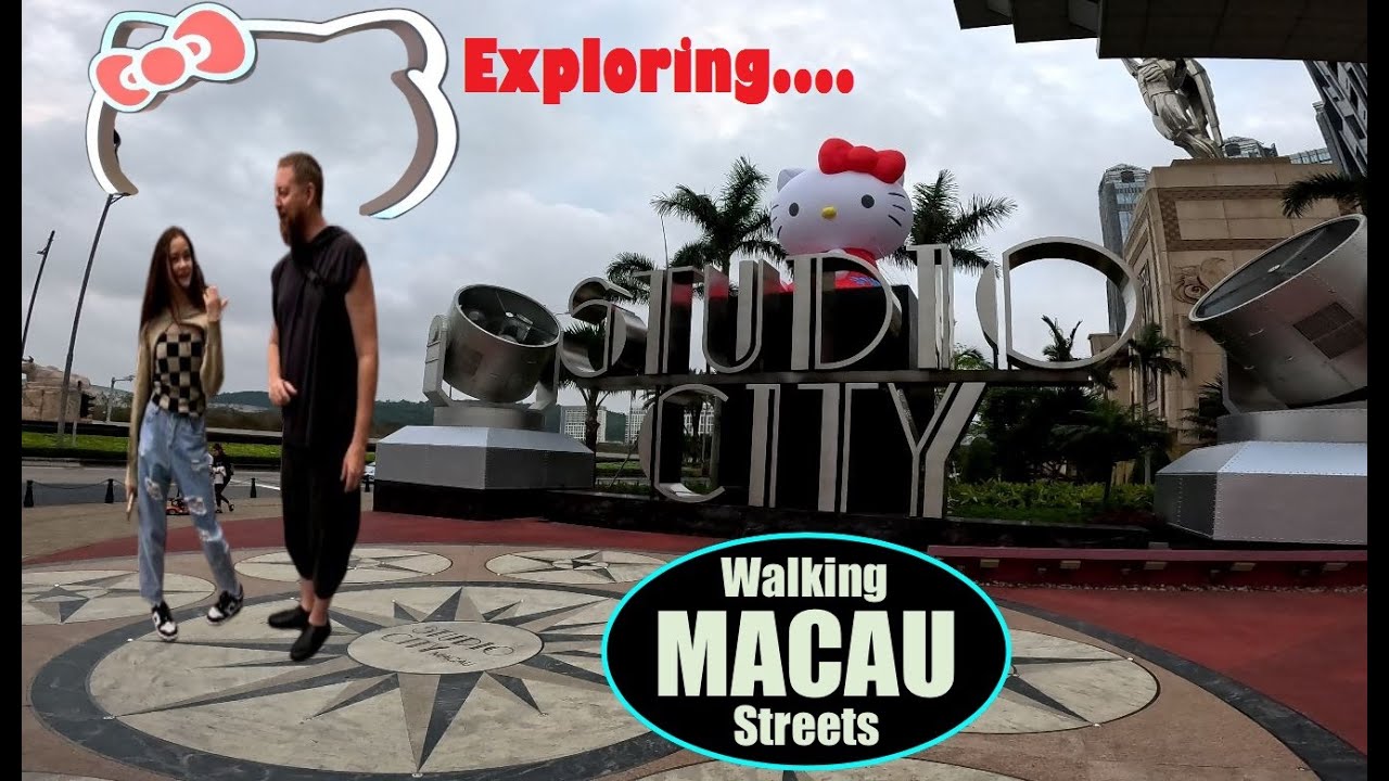 MACAU CASINOS: Studio City 新濠影滙 SANRIO search! Hello Kitty, Kuromi, w/MyDaughter [China]