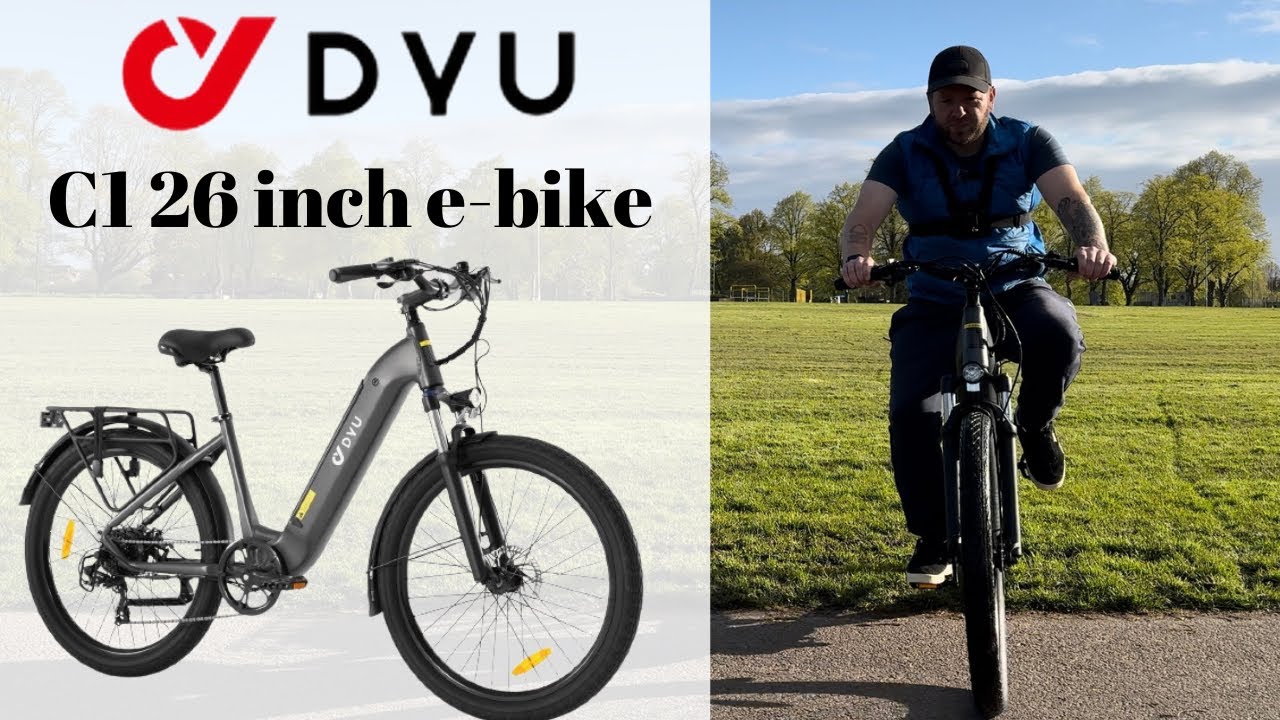 DYU C1 26 inch electric bike, first ride and thoughts. #electricbike #ebike