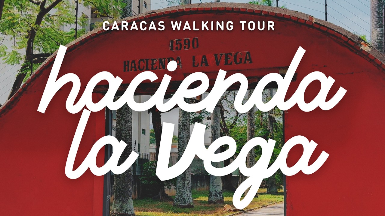 Walking Tour Caracas 🇻🇪 HACIENDA LA VEGA: Descubriendo la joya histórica desde el Metro La Paz | 4K