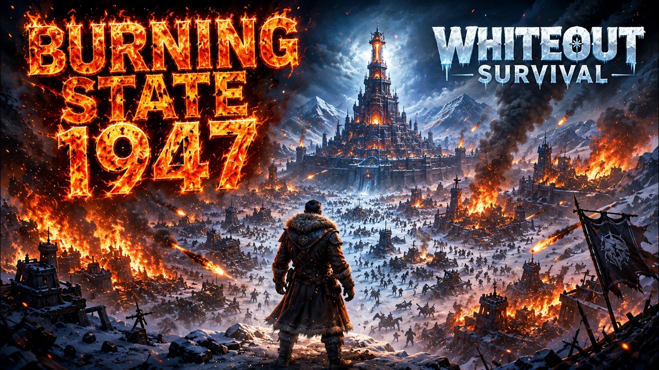 INSANE SvS City Attacks! | Burning State 1947!!! | Whiteout Survival