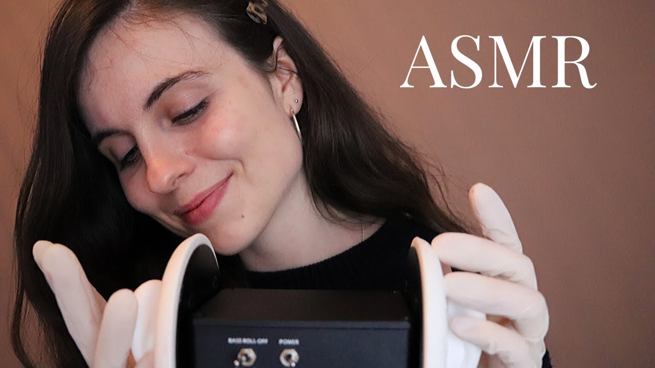 ASMR FRANCAIS 🌙 - Latex Ear Massage 😴