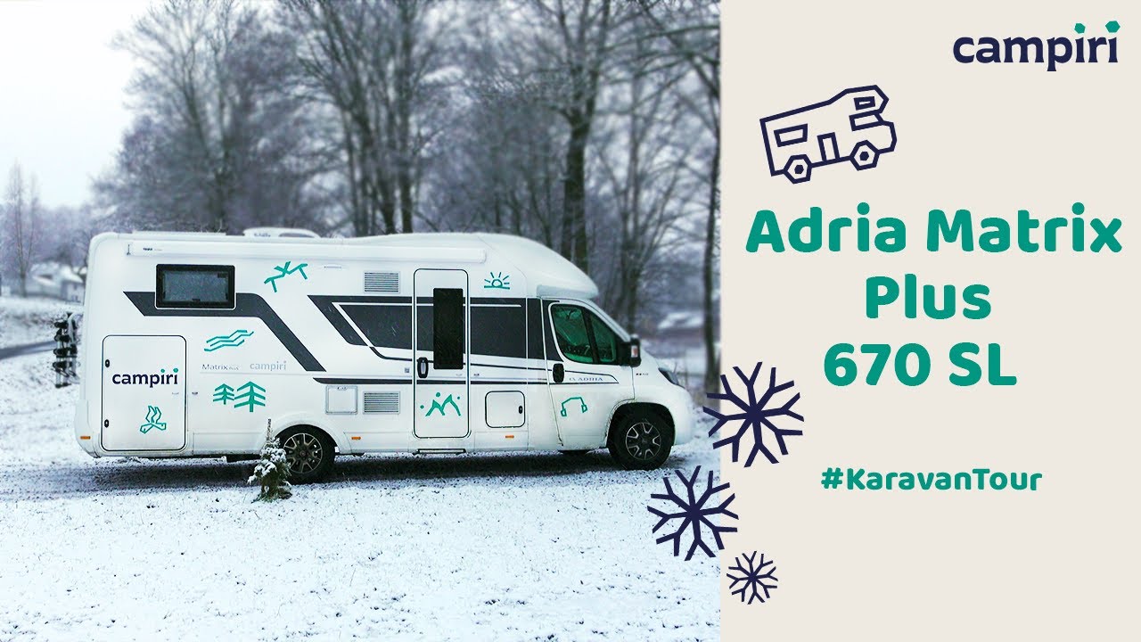 Ideální KARAVAN Pro RODINU NA HORY! (Adria Matrix Plus 670 SL)
