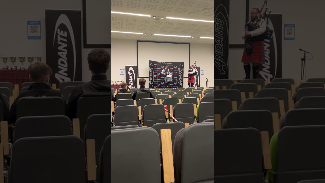 2024 World Solo Drumming Championships - Cameron Lawson - Final Hornpipe and Jig