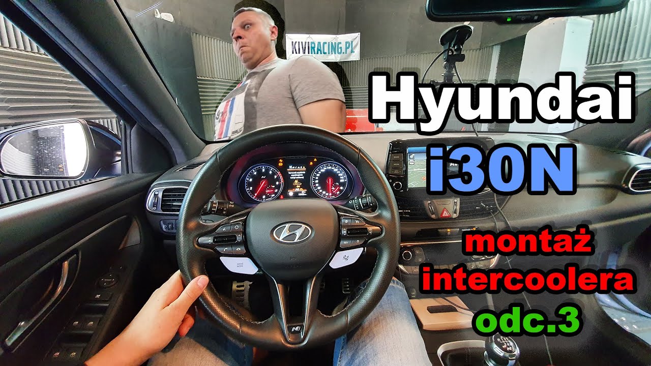 Kivi Racing Factory - Hyundai i30 N montaż intercooler'a odc.3