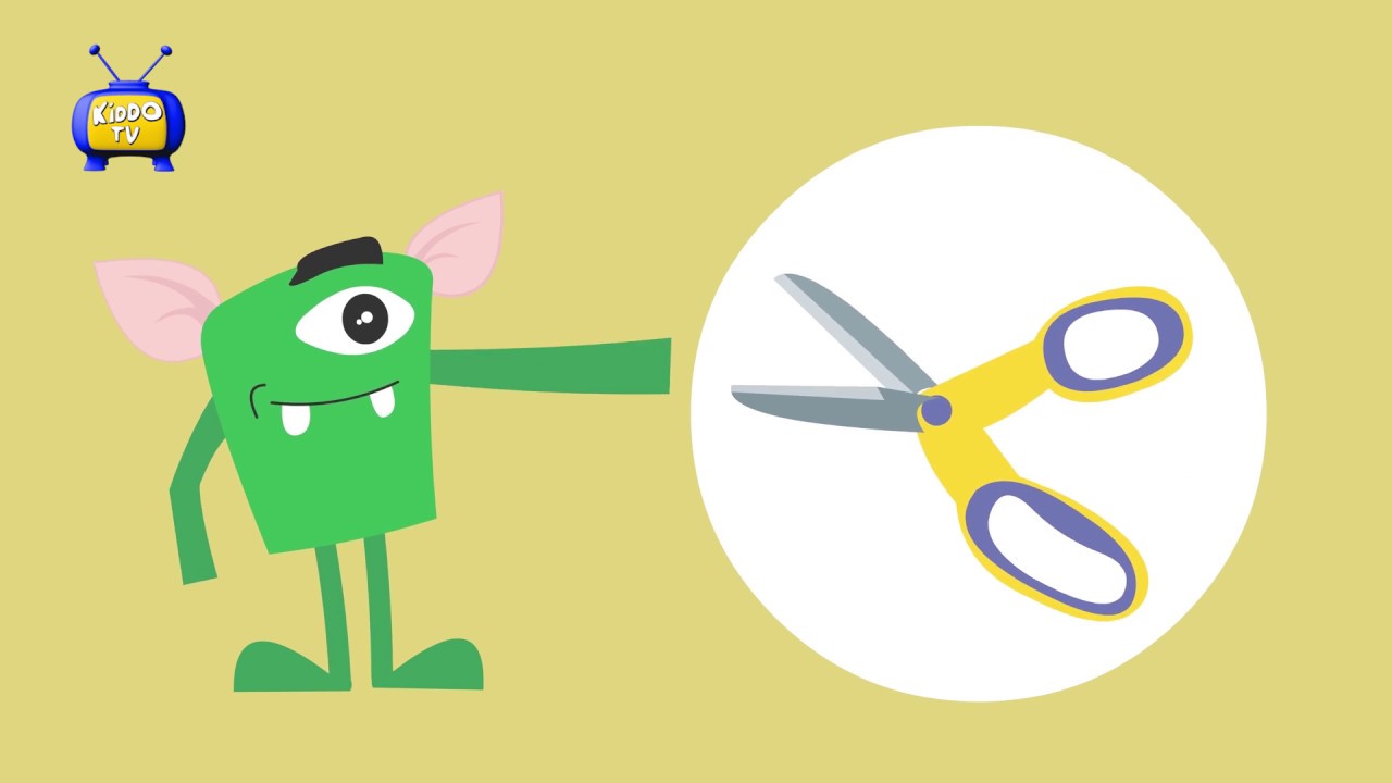 Fitzy. Monster Show: Using a Pair of Scissors