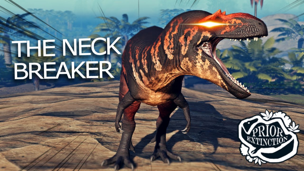 Breaking necks as the Bistahievosor - Prior Extinction ROBLOX