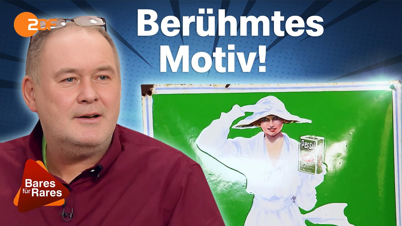 Eine Werbeikone: Wei&szlig;e Dame von Persil sorgt f&uuml;r Nervosit&auml;t im H&auml;ndlerraum | Bares f&uuml;r Rares