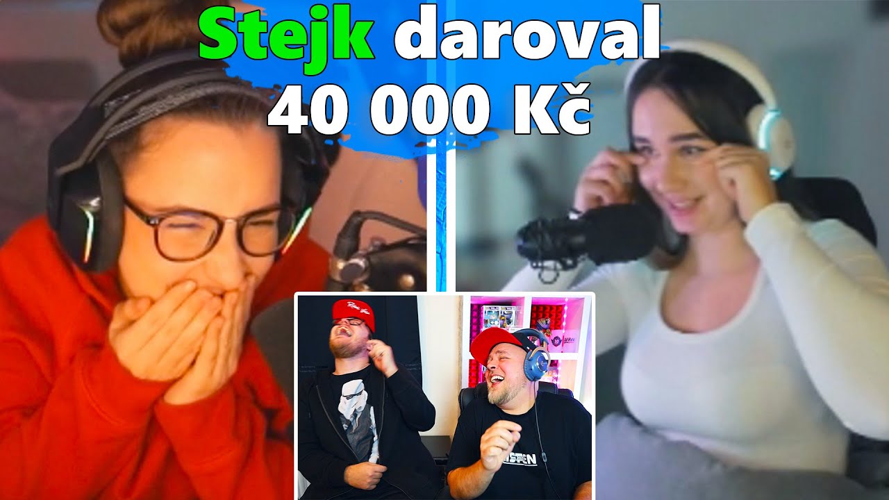 POSLAL JSEM 40 TISÍC KORUN ZAČÍNAJÍCÍM STREAMERKÁM